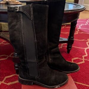 Sofft Black Heeled Boots